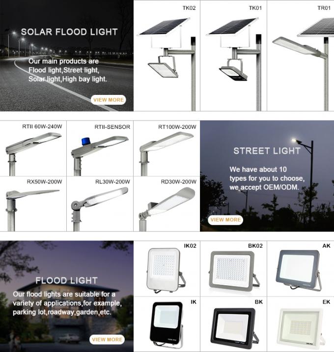 High Power solar street light Lumileds 20W 30W 50W  60W 120W 300W Solar Waterproof LED Solar Street Light 4