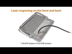 BK02 KCD High Lumen Led Flood Light Outdoor With Color Control Switch