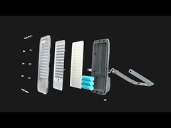 TK07 KCD aluminum housing solar flood light with fast charging and switch automatically