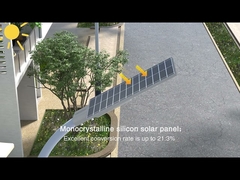 TR08 All In One Solar Street Light 100w 200w 300w Aluminum Housing IP65 High Brightness