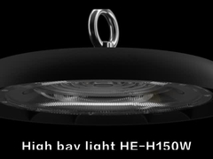 HE-H Aluminum Industrial LED High Bay Light for Aluminum Body I Class