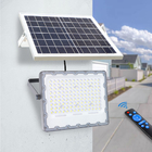 100w High Powered LED Solar Flood Lights With Motion Sensor Outdoor Dusk To Dawn