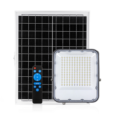 100 Watt Solar Outdoor Flood Lights Garden Integrated Sensor Automatic Dusk Till Dawn