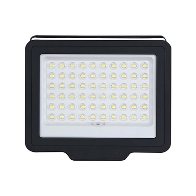 100 Watt Outdoor Solar Powered Flood Light Heat Dissipation Shell  170lm/w