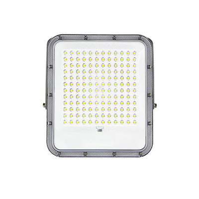 17000 Lumen 100 Watt Solar Outdoor Flood Lights PC Lens Heat Dissipation