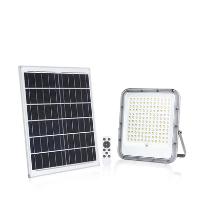 17000 Lumen 100 Watt Solar Outdoor Flood Lights PC Lens Heat Dissipation