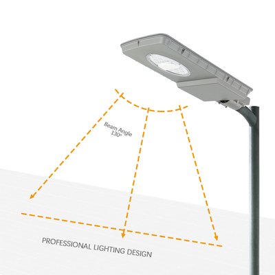 Monocrystalline Panel 17000lm Solar Powered LED Street Lights 100W High Bright