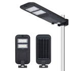 Smart Integrated Solar Street Light 100W Slim ABS Body Radar Sensor 30° Beam Angle