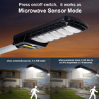 Lithium Battery 100w 150w All In One Solar LED Street Light Control Waterproof Solar Street Lamps