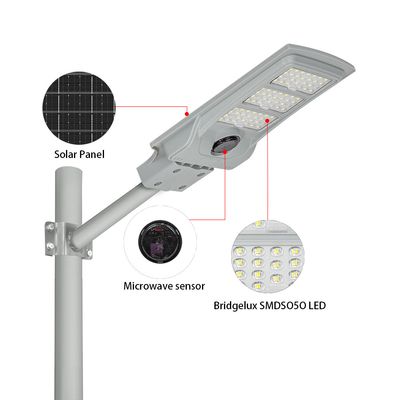 SMD 2835 Integrated LED Street Lamp All In One IP65 Outdoor 50w 100w 150w 200w 300w 2000 Watt Solar Street Light