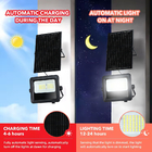 Ra70 2700k Solar Powered LED Street Lights Heat And Frost Resistance For All Weather Conditions