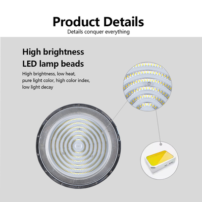 KCD High-Power 20000 Lumens Industrial High Lumen 50w 100w 120w 200w 300w UFO Badminton Court Light LED High Bay Light
