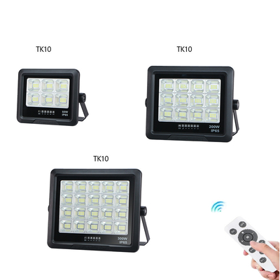 KCD Small Automatic Switch 60w 200w 300w Security Low Price LED Floodlight Solar Outdoor Flood Light 100w