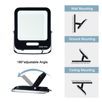 DC 12V 24V 220V 110V Waterproof IP66 Led Projector Lamp 30W 50w 100w 200w Portable Led Floodlight Outdoor Flood Light