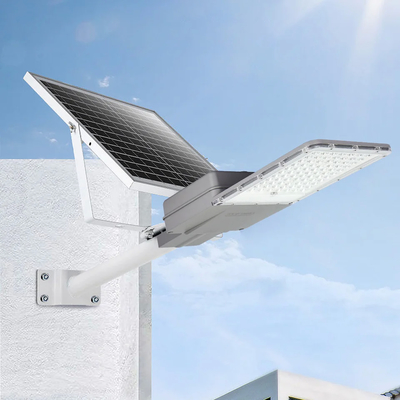 Solar Powered LED Street Light IP65 Rated With 50 000 Hour Lifespan Warm White / Cool White DC12V Wall / Pole Mounted