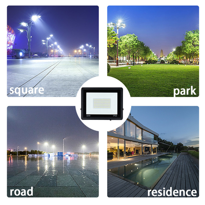 AC85-265V Waterproof IP65 For Playground 10w 30w 50w 80w 120w 250w 400w 500w Slim Led Floodlight 12V