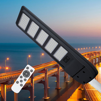 500W LED Solar streetlight Ip65waterproof black 170lm/W high brightness super bright