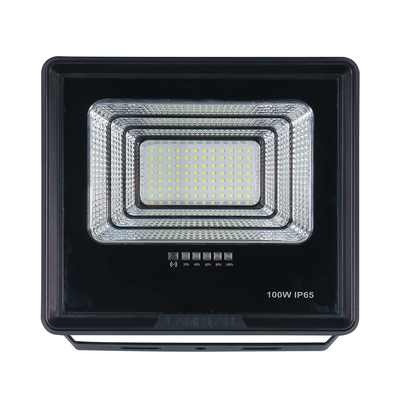 100w Solar LED Flood Light black 170lm/w ABS housing high brightness garden light house lamp LED bright lamp