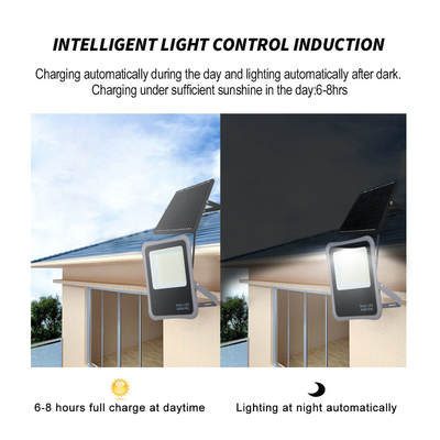 Solar Flood Light, LED Outdoor Light, Waterproof Motion Sensor Light, Durable Aluminum, Energy-Efficient Lighting, Garden Light, Parking Lot Light, Warehouse Light