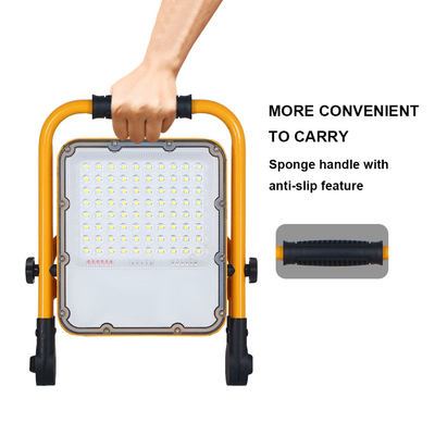 High-Brightness Portable LED Work Light Aluminum Alloy Body IP65 Waterproof For Workshops  Warehouses Construction Sites