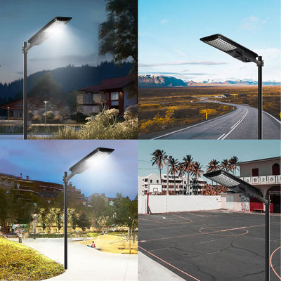 TR-CS High Lumen Brightness All In One Solar LED Street Light with 6V20W Solar Panel and 20AH Battery Capacity
