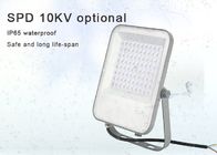Silver Ultra Thin Aluminum Housing 50w Led Floodlight Ip66 waterproof 10KV 200 watt for street garden basketball court