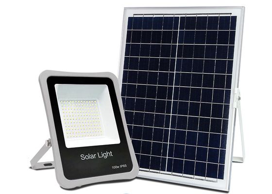 Waterproof Ip65 50w Led Solar Flood Light Outdoor  8500 Lumens