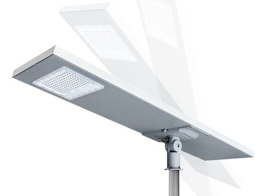 Integrated All In One Solar Led Street Light High Lumen Slim Outdoor IP65 Waterproof