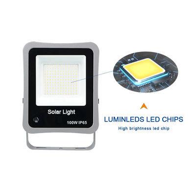 Aluminum high quality 100W outdoor solar flood light