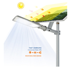 Aluminum Outdoor Solar Street Light 100W Integrated All in One Led Street Light