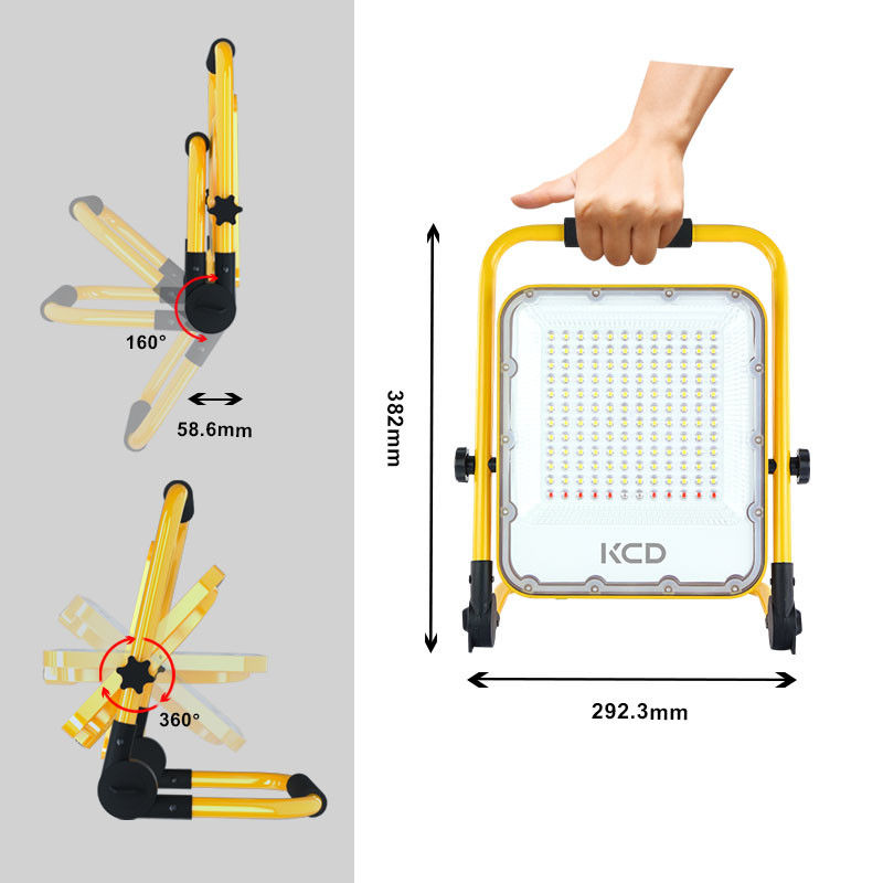 Multi Function 20 W 40 W 12v Portable LED Work Light Replaceable Color ...
