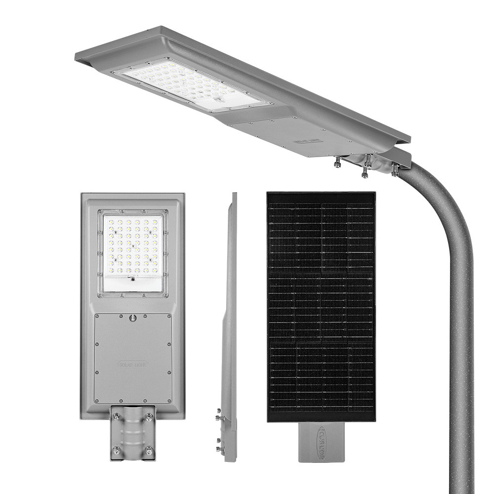Aluminium Integrated All In One Solar LED Street Light Motion Sensor