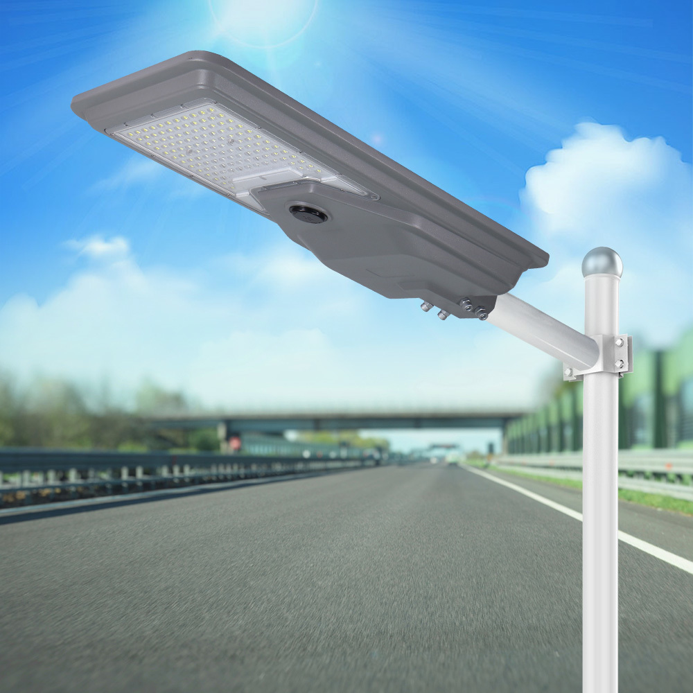 30000 Lumen All in One Solar Street Light with LiFePO4 Lithium Battery ...