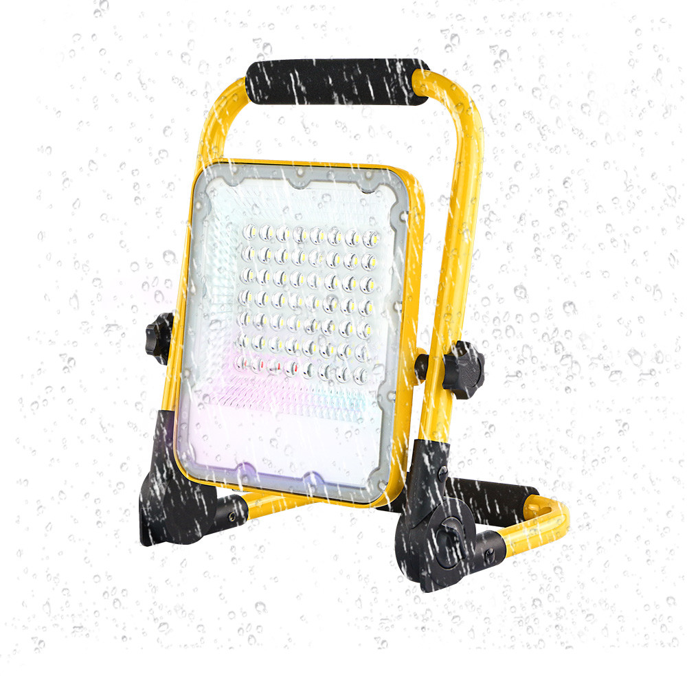 Durable Waterproof And Flexible Cordless Portable LED Floodlight Work