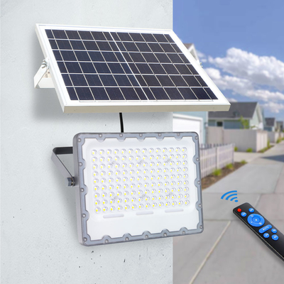 100w High Powered LED Solar Flood Lights With Motion Sensor Outdoor Dusk To Dawn