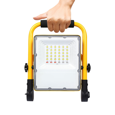 Outdoor Rechargeable LED Work Light 144w SMD High Lumen Strobe IP65