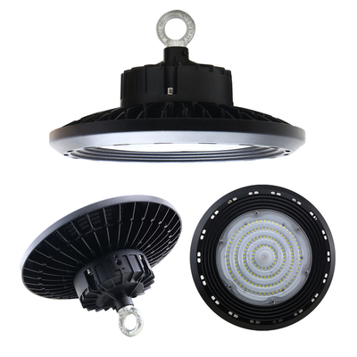 240w 170lm/W UFO Linear LED High Bay Light Hook Suspended Industrial Indoor Sports Color Temperature