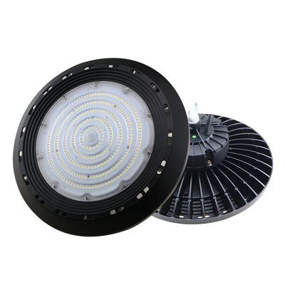 240w 170lm/W UFO Linear LED High Bay Light Hook Suspended Industrial Indoor Sports Color Temperature