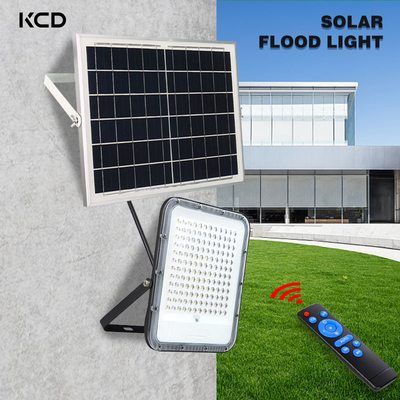 Warm White Solar Powered Flood Lights Commercial 50 W 100 W 200 W