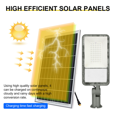 Split Type High Power Solar Street Light Aluminum Alloy 1000w Dusk To Dawn