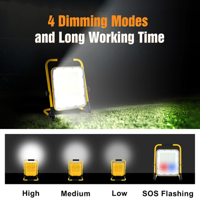 Multi Function 20 W 40 W 12v Portable LED Work Light Replaceable Color Match With Stand