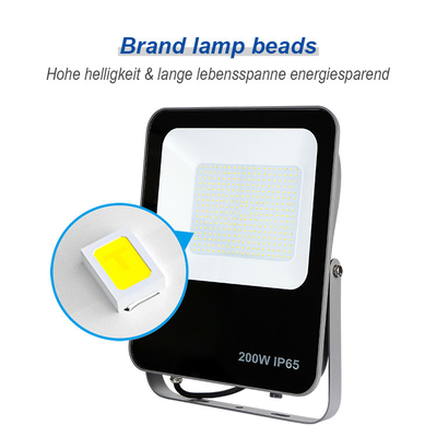 Low Profile Residential LED Outside Flood Lights Dimmable Color Changing 50 Watt 100 Watt