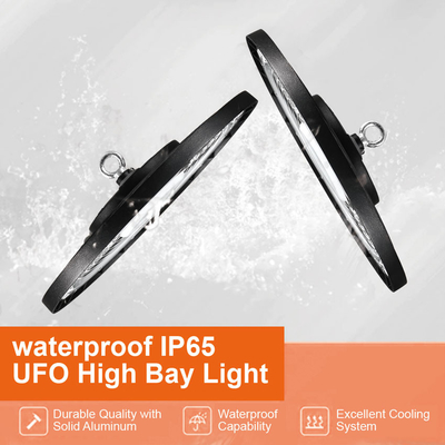 Black Housing Industrial LED High Bay Light 100watt 150watt 200watt 13000-30000lm IP65