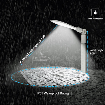 PC Lens Radiating Waterproof LED Street Light 120° Beam Angle High Lumen LED Beads