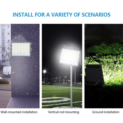 Lower Priced Solar Reflector Light Outdoor Projector Flood Light Led Remote Control Waterproof Flood Light 40W 60W 120W