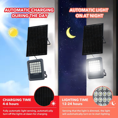 KCD Waterproof IP65 High Lumen Gymnasium Garden Stadium Heavy Duty 30w 50w 100w 200w 300w Outdoor LED Solar Flood Light