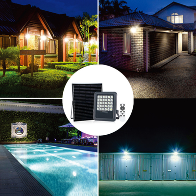 KCD Waterproof IP65 High Lumen Gymnasium Garden Stadium Heavy Duty 30w 50w 100w 200w 300w Outdoor LED Solar Flood Light