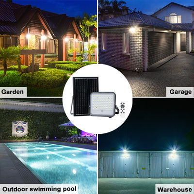 Solar Powered Flood Light with 2700-6500K Color Temperature 6V Voltage and LiFeO4 Battery for Outdoor Lighting