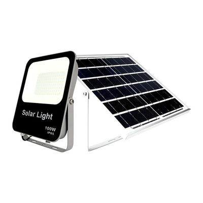 10000 Lumens Reflectores IP65 Outdoor Water Discharge 12 volt 100w Solar Flood Light