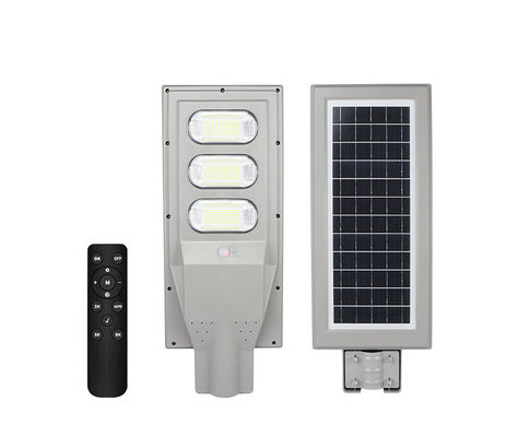 Waterproof Solar LED Street Light 100W Aluminum All In One LiFePO4 Battery 170lm/W